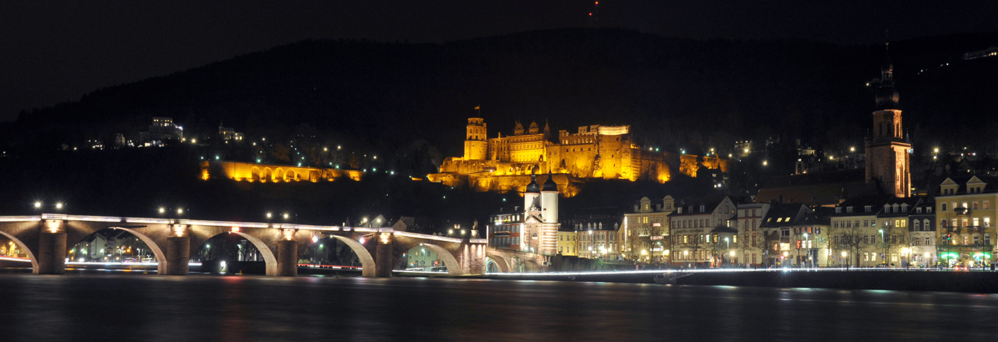 Schloss-Brücke-Heidelberg